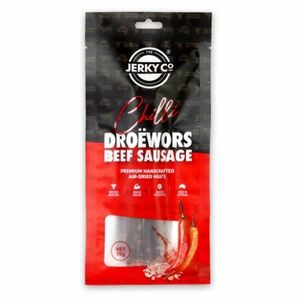 Jerky Co Chilli Droewors Beef Sausage 70g